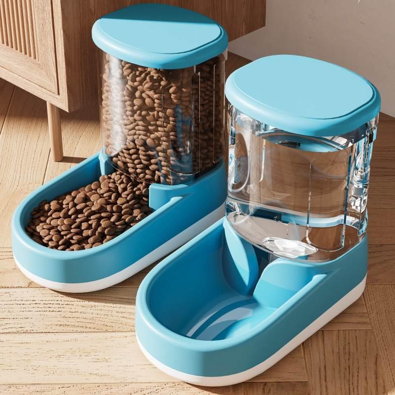 pet automatic feeder food bowl dog cat water dispenser喂食器