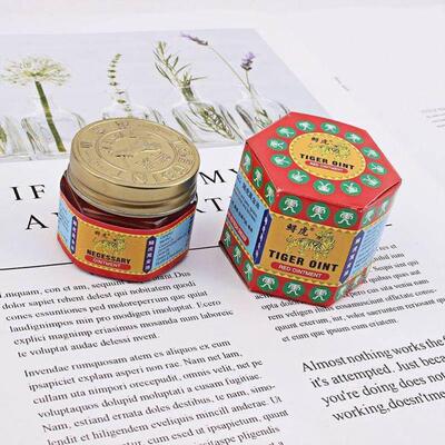 Red White Tiger Balm Ointment For Headache Toothache Abdomi
