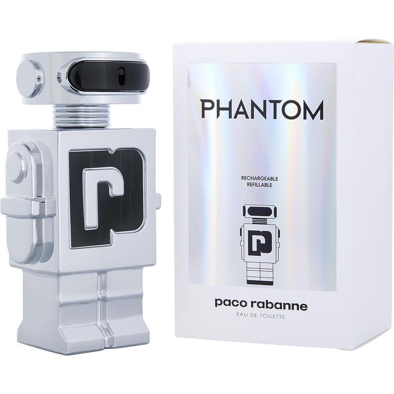 PACO RABANNE PHANTOM; EDT REFILLABLE SPRAY 5 OZ可补充装