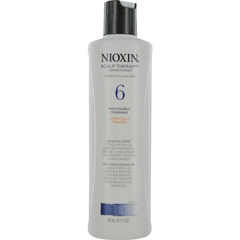 NIOXIN丽康丝密度系统6护发素适合中度粗糙逐渐稀薄发质 300m