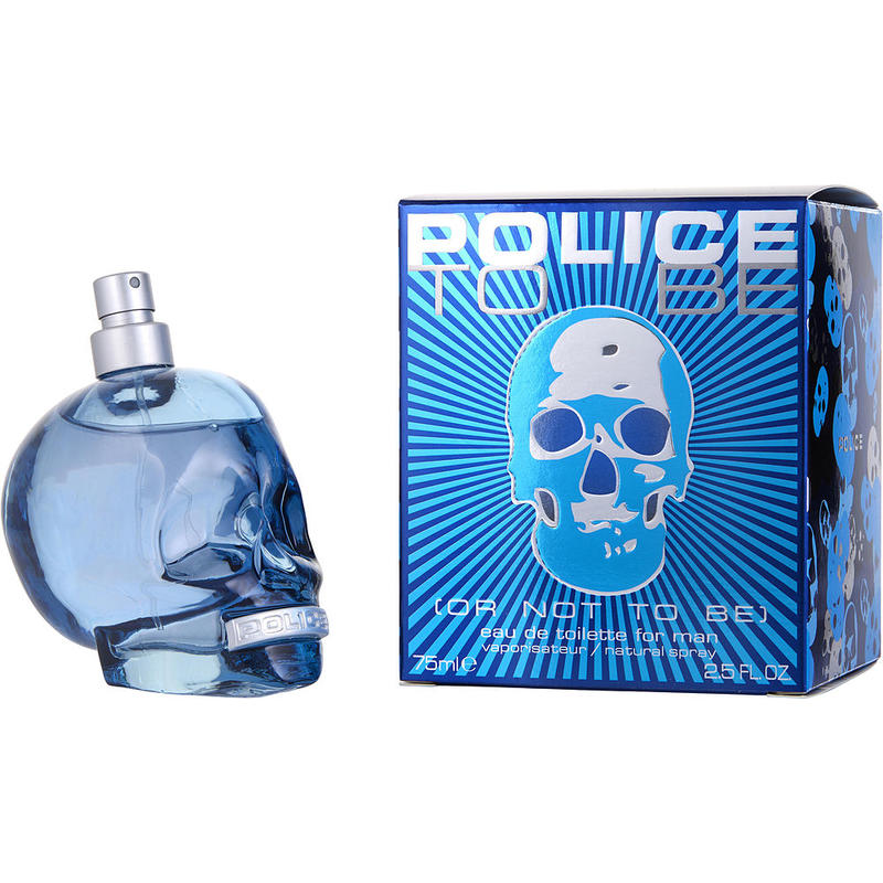 POLICE 警察 TO BE OR NOT TO BE 水晶蓝骷髅头男士淡香水 EDT 7