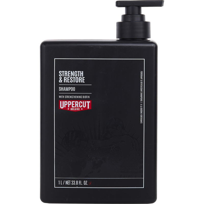 UPPERCUT; HC_SHAMPOO; STRENGTH & RESTORE SHAMPOO 33.8 OZ