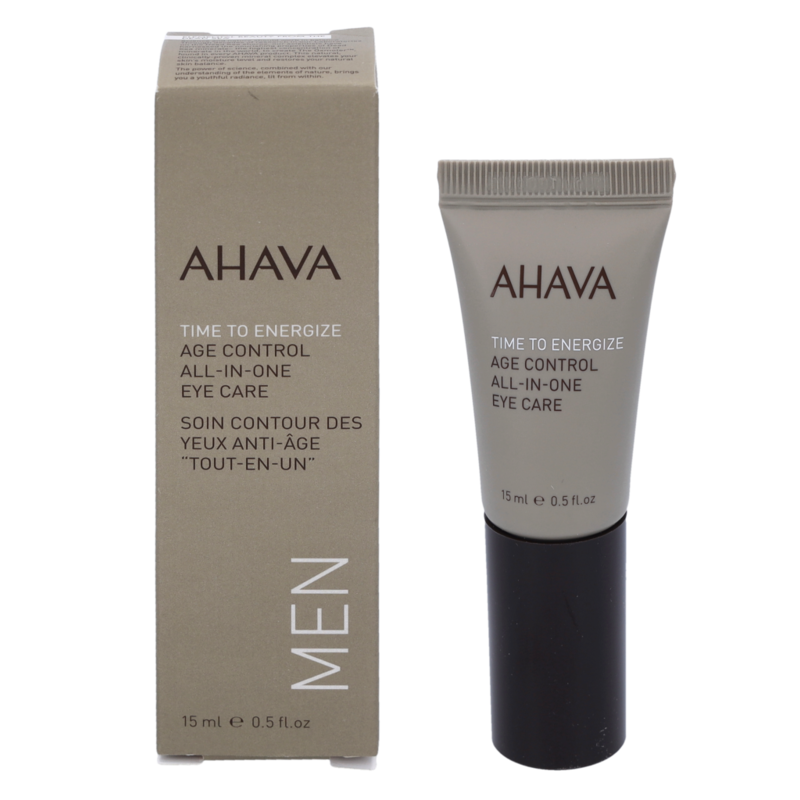 【荷兰直邮】AHAVA男士能量控龄多合一眼霜眼精华15ml淡纹淡黑眼
