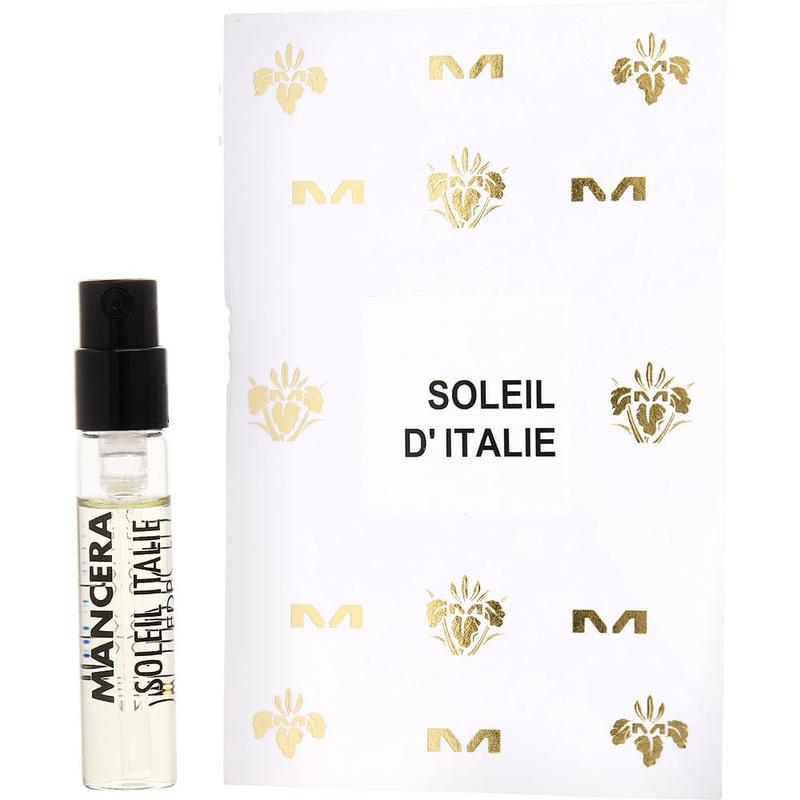 $MANCERA SOLEIL D'ITALIE; EAU DE PARFUM SPRAY 0.07 OZ VIAL-封面