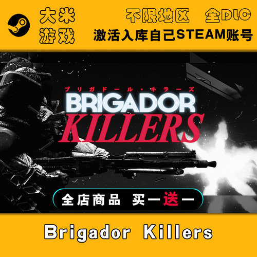 Brigador Killers Steam游戏激活入库国区全球区CDK全DLC在线玩PC