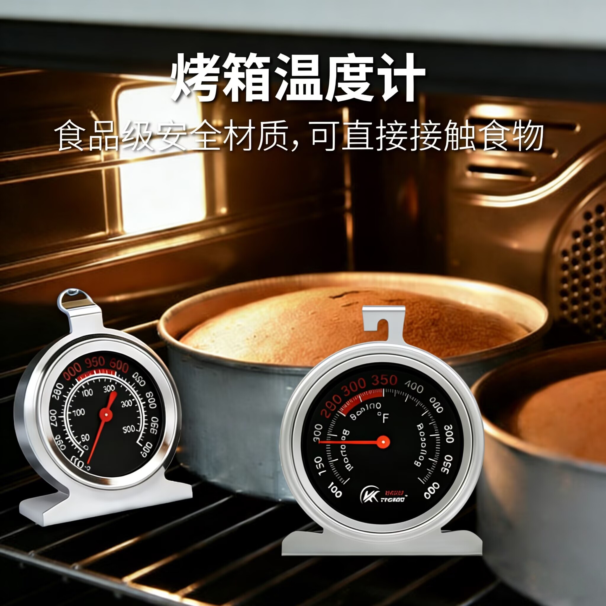 富纳德高精度烤箱温度计