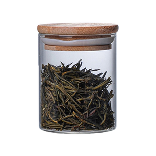 茶叶罐密封玻璃瓶小号便携茶罐子普洱茶红茶绿茶收纳盒家用储存罐