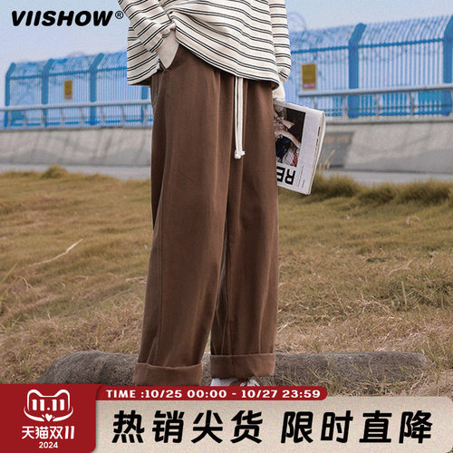 VIISHOW潮牌休闲裤男时尚