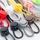 弹簧扣裤 脚收口抽绳扣衣服下摆帽子松紧绳收缩调节扣卡扣猪鼻纽扣