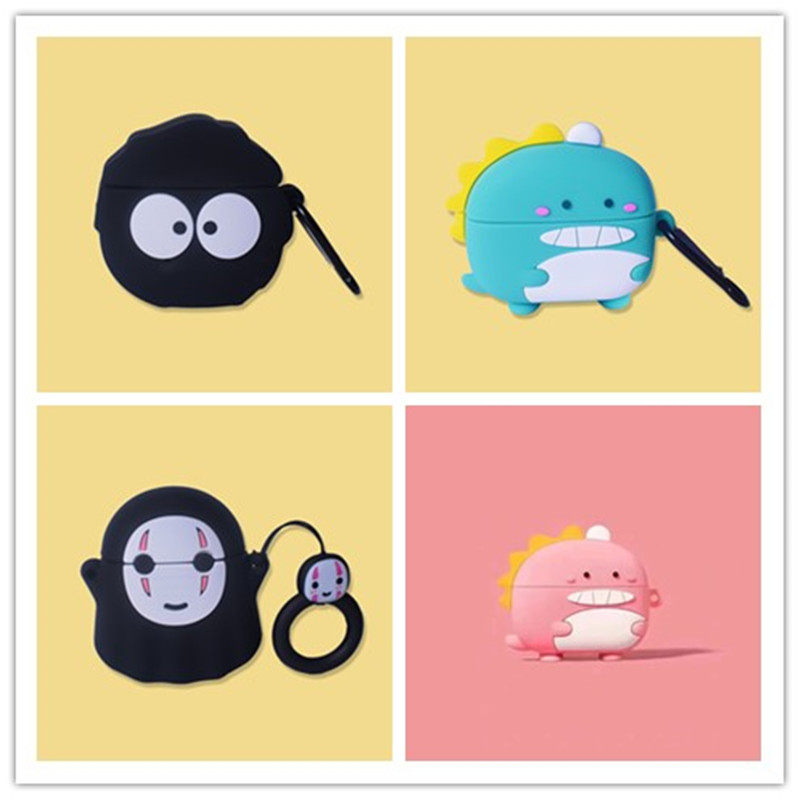 miniso/名创优品yb022真无线蓝牙耳机保护套卡通女yb022软壳防摔