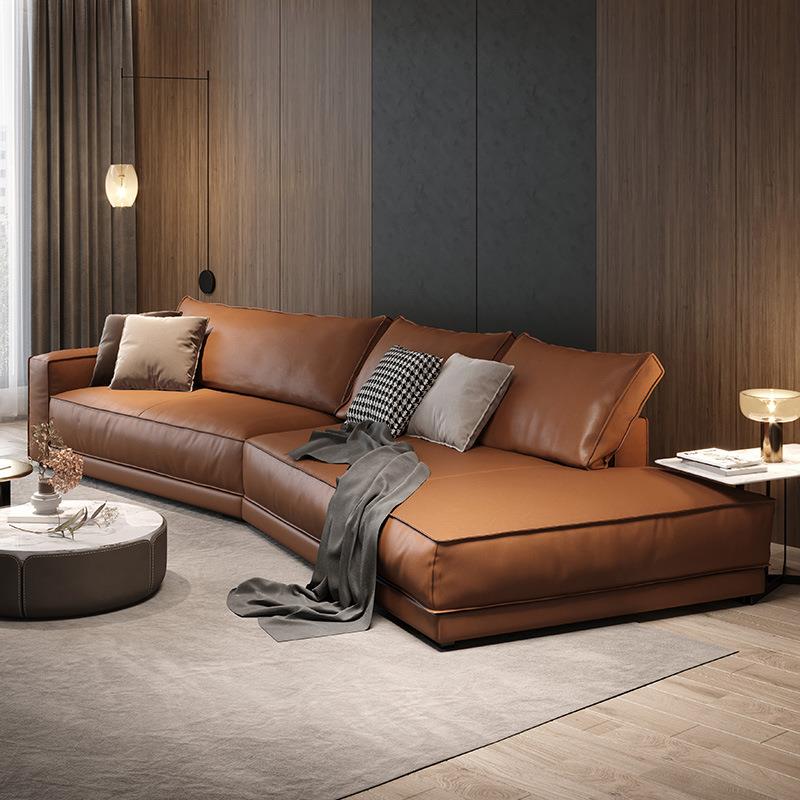 意式baxter免洗科技布艺沙发大客厅休闲现代轻奢异形转角网红沙发