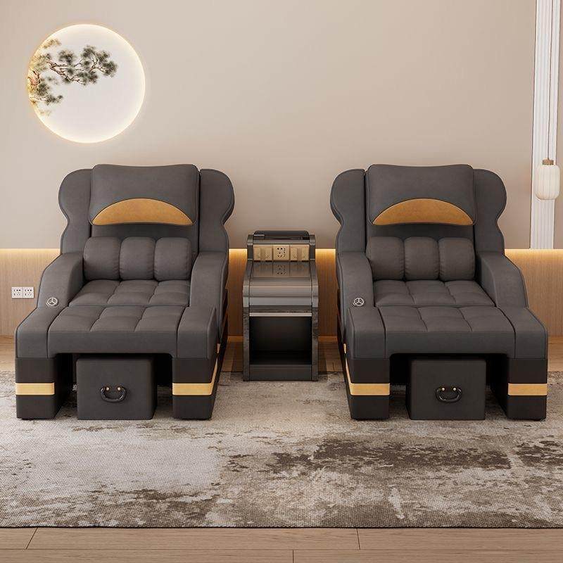 足疗沙发床足浴电动沙发洗浴足疗店按摩椅美甲采耳躺椅足浴修脚床