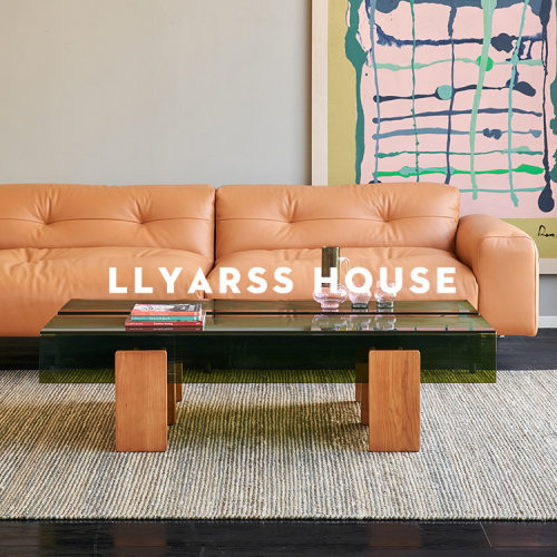 【新品】LLYARSS利亚斯/长方形茶几/亚克力简约绿色茶几/US