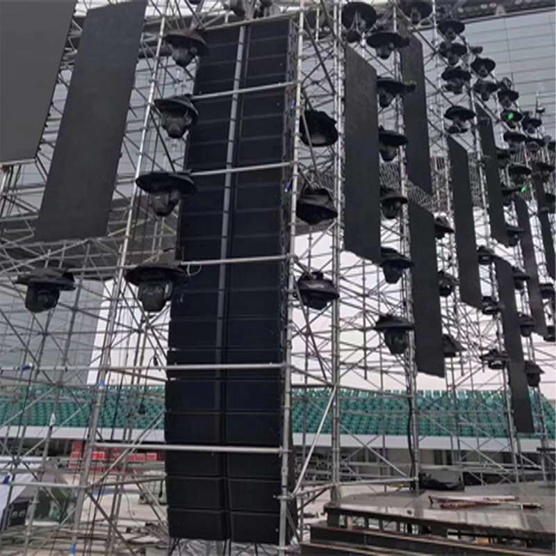 供应 专业户外大型舞台演出会议远程线阵音响 大功率专业音响