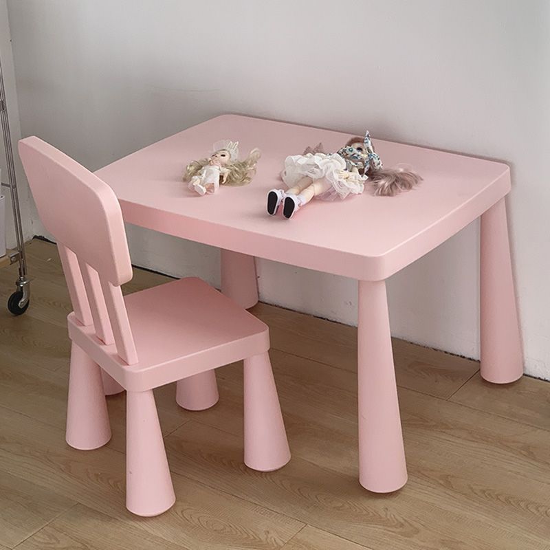 幼儿园儿童加厚塑料桌椅套装