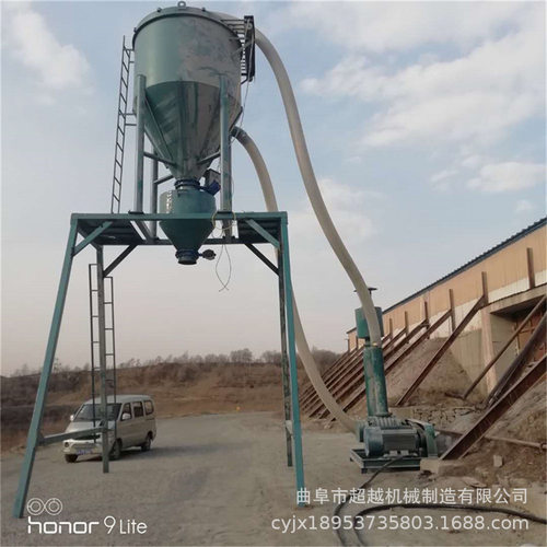 厂家全密封粉煤灰负压装罐气力输送机大型自吸式清料罐气力吸灰机