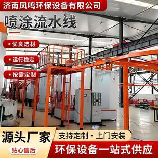 喷涂流水线生产线全自动轨道悬挂涂装设备喷塑流水线烤漆设备
