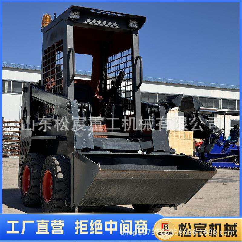 搬运小铲车滑移式装载机煤矿用井下巷道可遥控履带式推土车