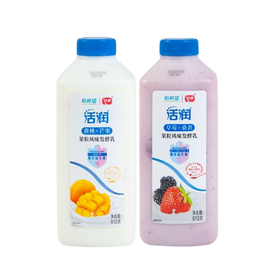 新希望琴牌风味酸牛奶910g