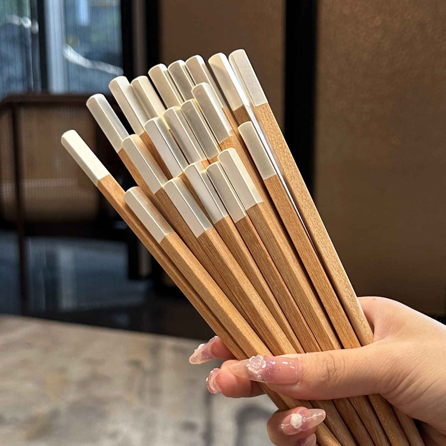 轻奢风无漆防滑不易发霉筷子