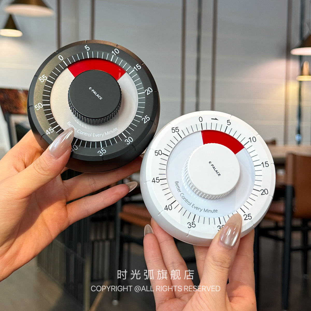 日式机械倒计时器！磁吸定时器做饭闹钟厨房时间管理器学习提醒器