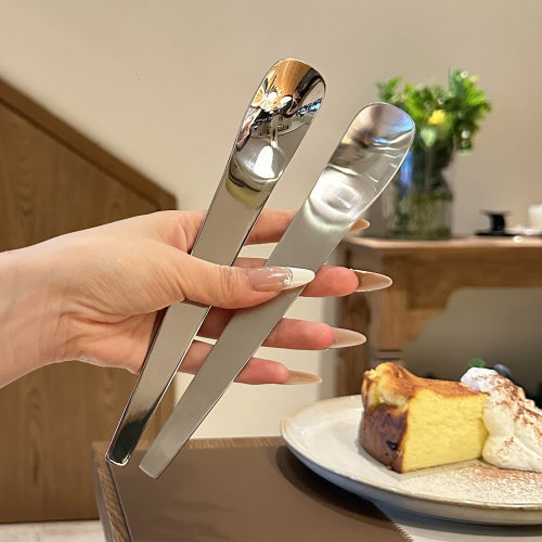 不锈钢甜品勺子吃蛋糕勺