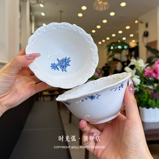 满眼的典雅贵气～法式复古陶瓷碗家用米饭碗汤碗小碗甜品碗燕窝碗