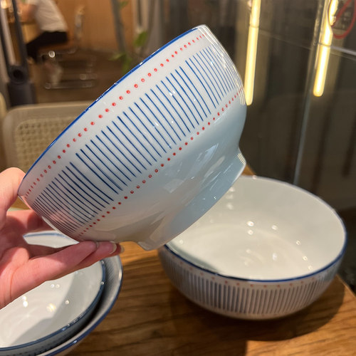 日式陶瓷餐具家用米饭碗
