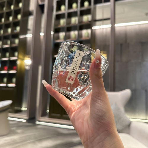 ins餐厅家用日式耐热玻璃茶杯