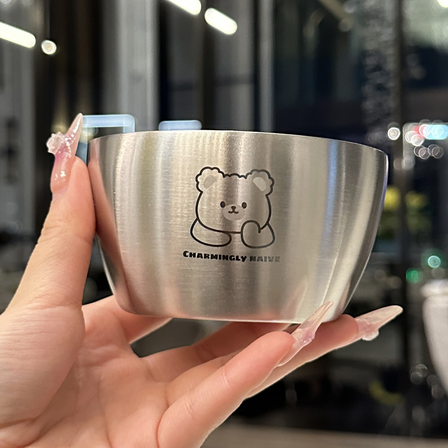 304不锈钢儿童双层隔热防烫饭碗