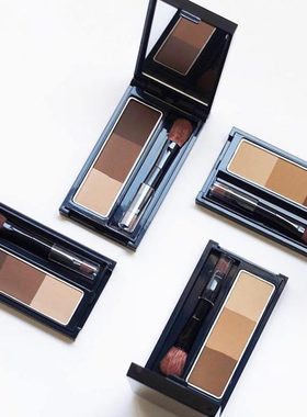 日本嘉娜宝凯朵KATE三色眉粉防水防汗不脱色持久立体自然男女初学