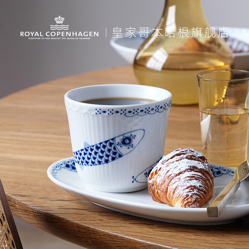 royalcopenhagen皇家手绘隔热杯