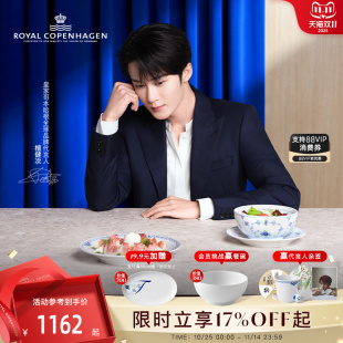 RoyalCopenhagen皇家哥本哈根手繪喬遷餐具套裝 碗盤 檀健次同款