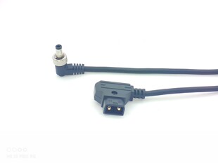 高品质V口B口 DTAP转dc2.1DC2.5带锁直头阿童木监视器 图传电源线