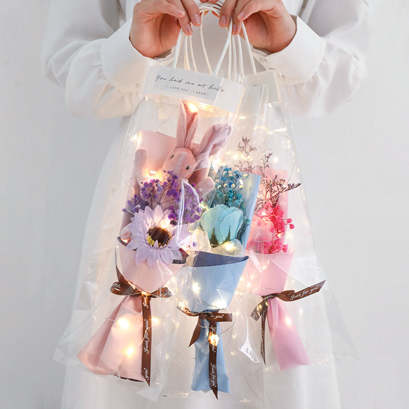 三八妇女节礼物手工diy花束