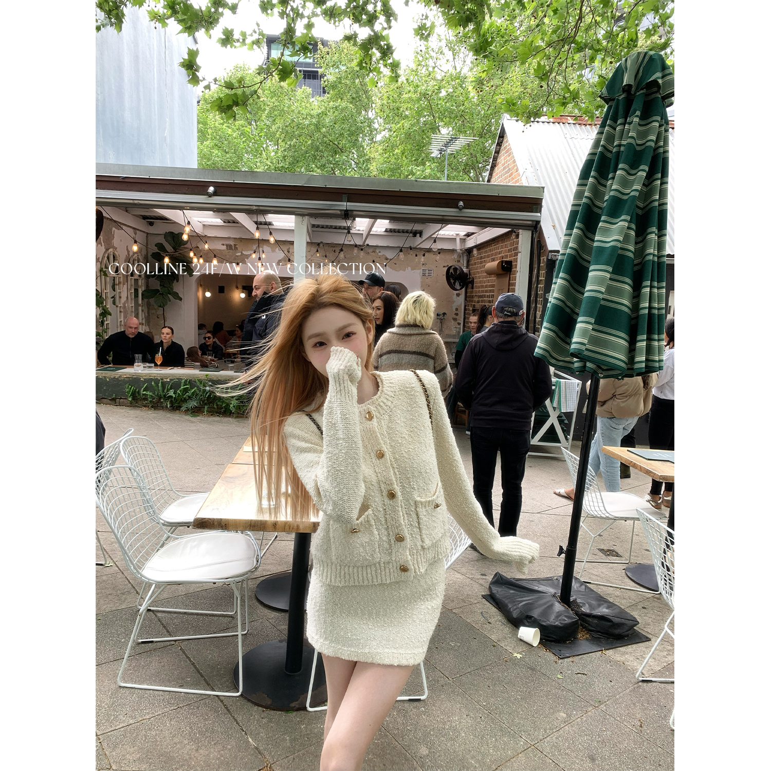 林子熙针织套装2024年秋季