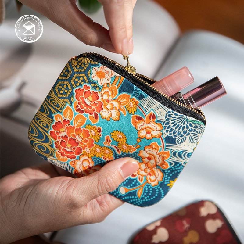 秋寄带拉链零钱包女士手拿文艺小包耳塞钥匙硬币收纳卡包高颜值,箱包皮具/热销女包/男包,钱包,淘宝优惠券,粉丝福利购,淘宝优惠卷