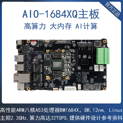 BM1684X主板八核高算力AI32T