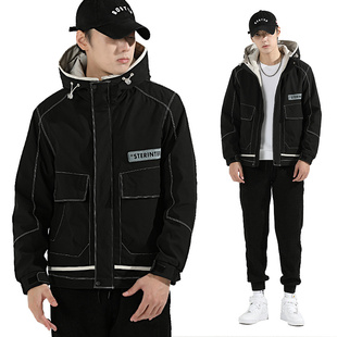 羽绒棉服男士外套冬季2026新款韩版工装加厚秋冬装棉袄子棉衣潮牌