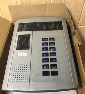 门禁主机2 经典 直按式 6户 版 Shidean视得安可视对讲EB12SL26K