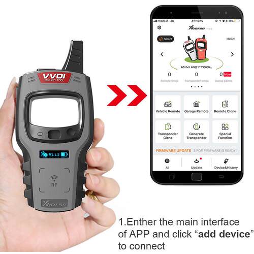 VVDI Mini Key Tool Remote Key Programmer 海外全球版