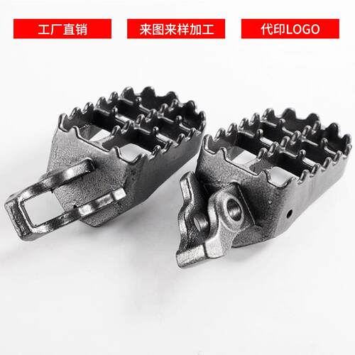 摩托车配件CRF100F50F70F80F150R 越野车改装金属脚踏