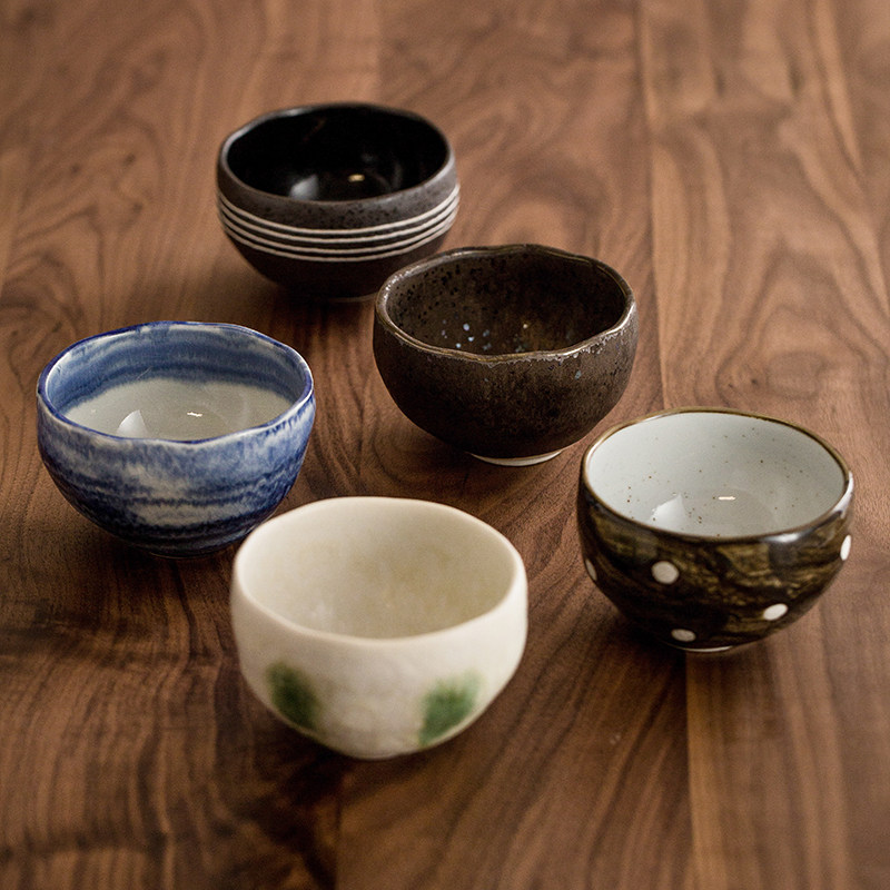 日本进口陶瓷饭碗日式圆碗手作侘寂风家用汤碗釉下彩餐具送礼套装