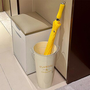 小红书同款雨伞收纳架家用入户门口玄关放伞神器装伞桶铁皮醒花桶