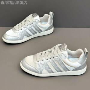 【意大利&奢品】男鞋透气德训鞋软底小白鞋2026新款运动休闲鞋
