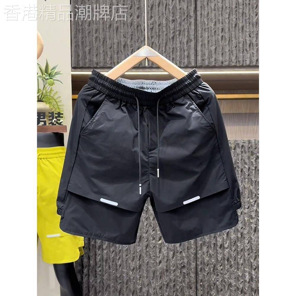 代购夏季速干沙滩裤短裤男款2026新款巨凉快的裤子男士五分直筒裤
