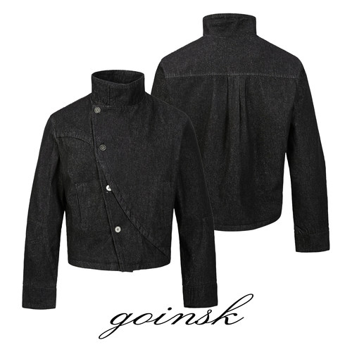 Goinsk剑击服clanfit牛仔衣夹克