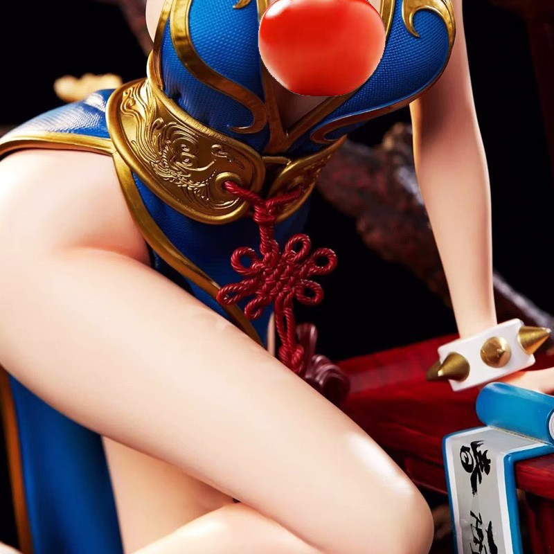 拳皇手办tes春丽游戏二次元美少女手办街霸对决街头gk雕像礼物