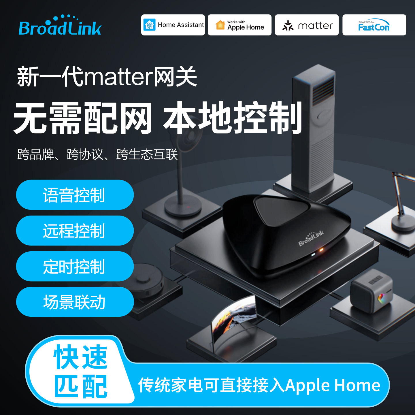 博联RMMax红外射频遥控器网关
