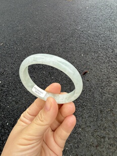 6.2贵妃缅甸纯天然A货翡翠淡绿冰透证书701天然保真 54.5